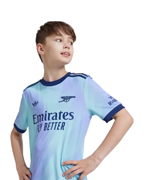 Áo đá banh Adidas Arsenal 3rd Jersey Blue IS8124 - 164