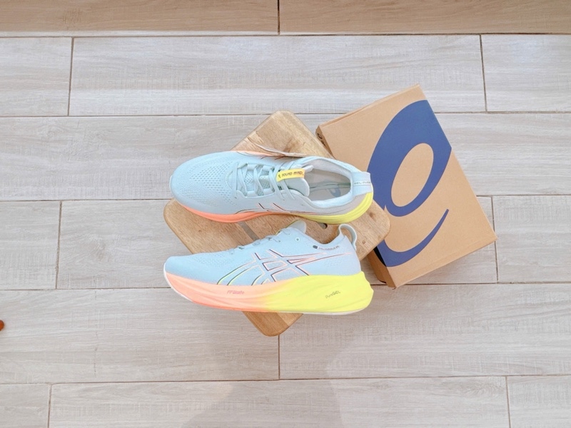 Giày chạy bộ Asics Gel Nimbus 26 Paris 1011B928-750 - 44