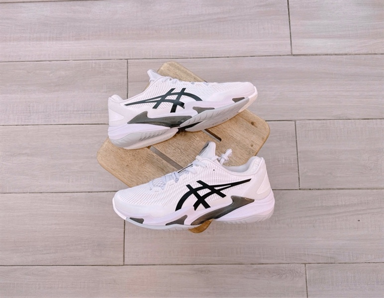 Giày Tennis Pickleball Asics Court FF 3 White Black 1041A370-100 - 44.5 Giày Tennis Pickleball Asics Court FF 3 White Black 1041A370-100 - 44.5