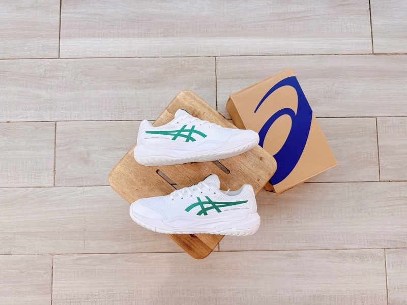 Giày Tennis Pickleball Asics Gel Resolution X White 1044A081-101