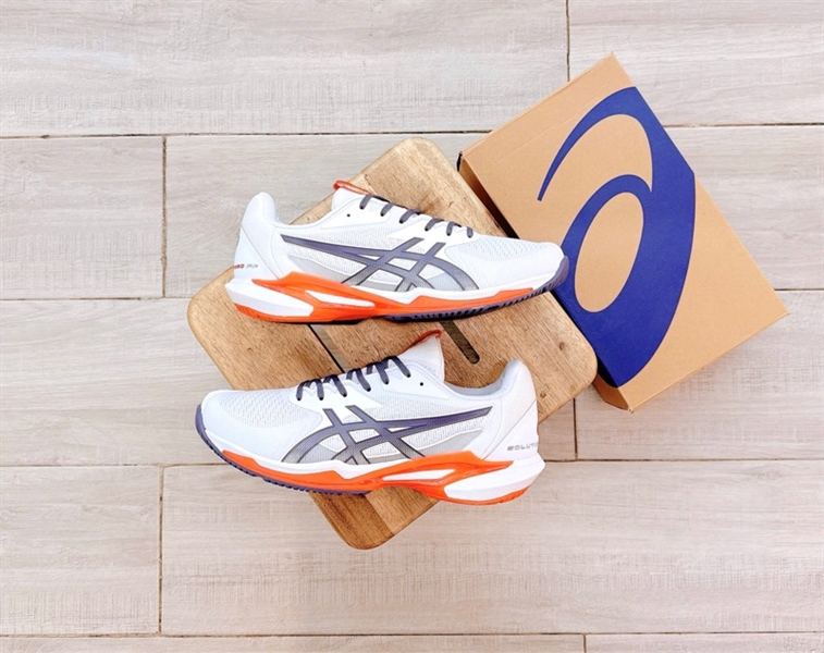 Giày Tennis Pickleball Asics Solution Speed FF 3 1041A438-103