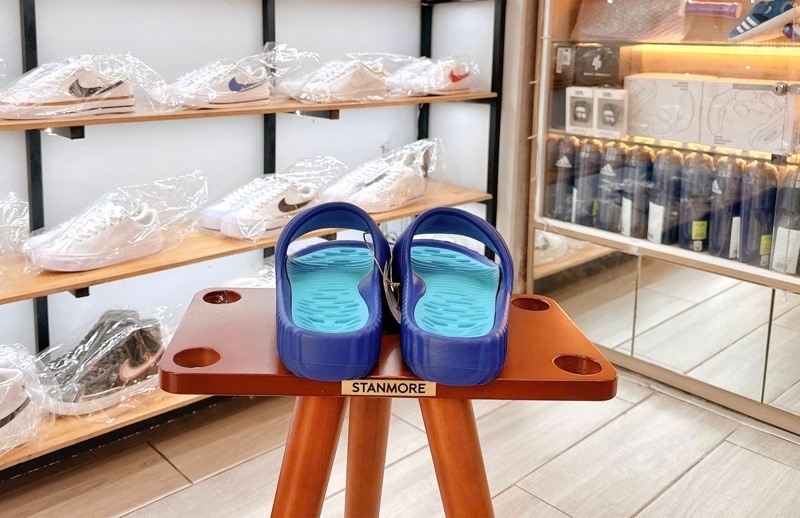 Dép Adidas chính hãng Adilette 25 Blue JH5517