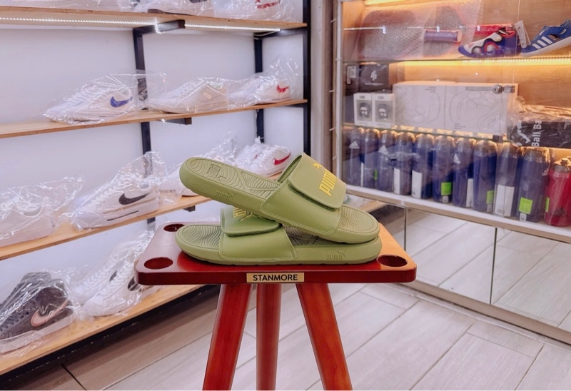 Dép Puma chính hãng Cool Cat 2.0 Green 389111-02