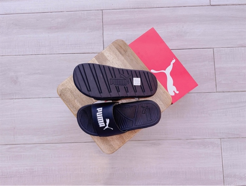 Dép Puma chính hãng Leadcat 2.0 Black White 384139-01