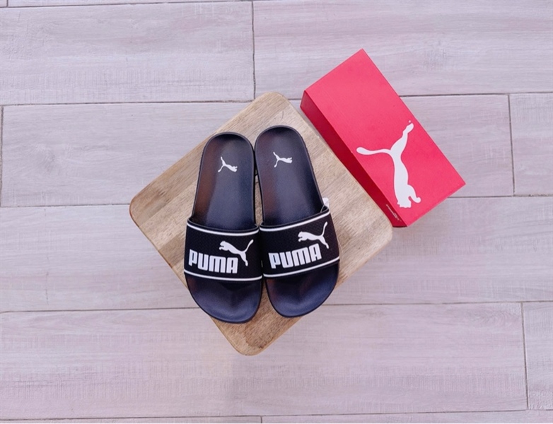 Dép Puma chính hãng Leadcat 2.0 Black White 384139-01 - 39