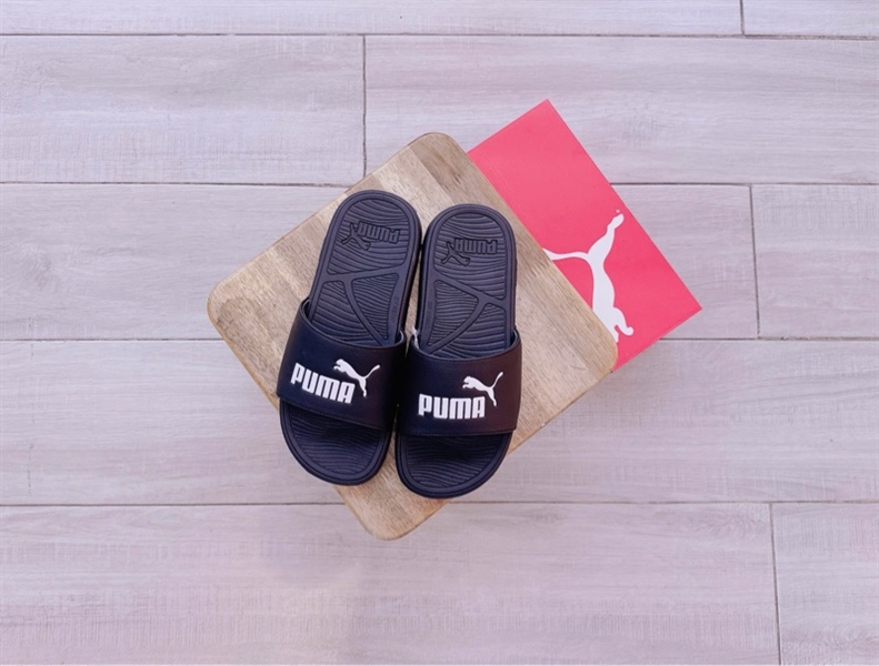 Dép Puma chính hãng Leadcat 2.0 Black White 384139-01 - 42