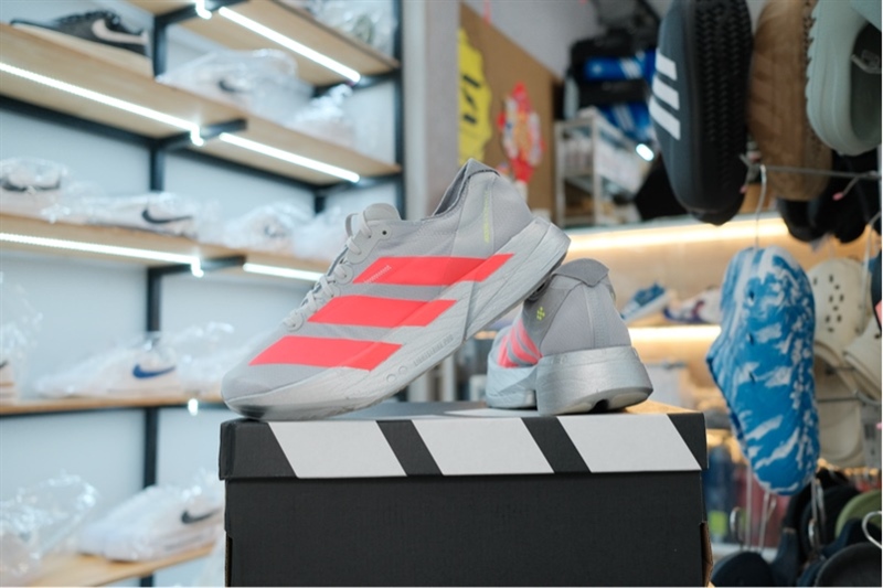 Giày chạy bộ Adidas Adizero Adios Pro 4 Grey JR6372 Like New