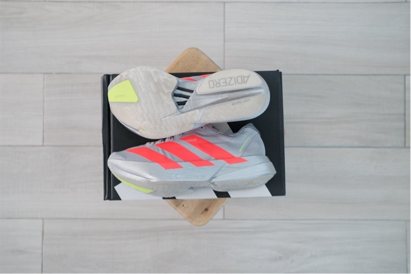 Giày chạy bộ Adidas Adizero Adios Pro 4 Grey JR6372 Like New