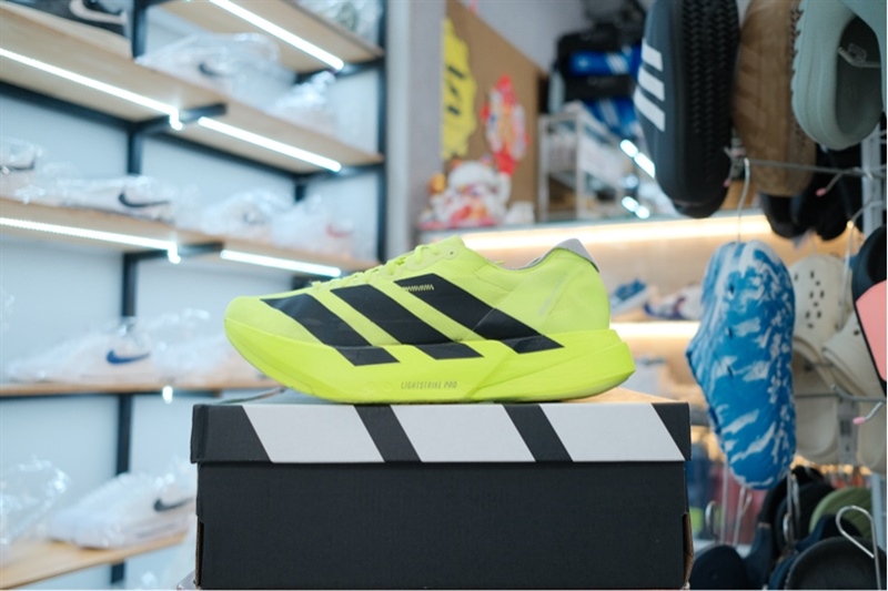 Giày chạy bộ Adidas Adizero Adios Pro 4 Neon JR6364 Like new