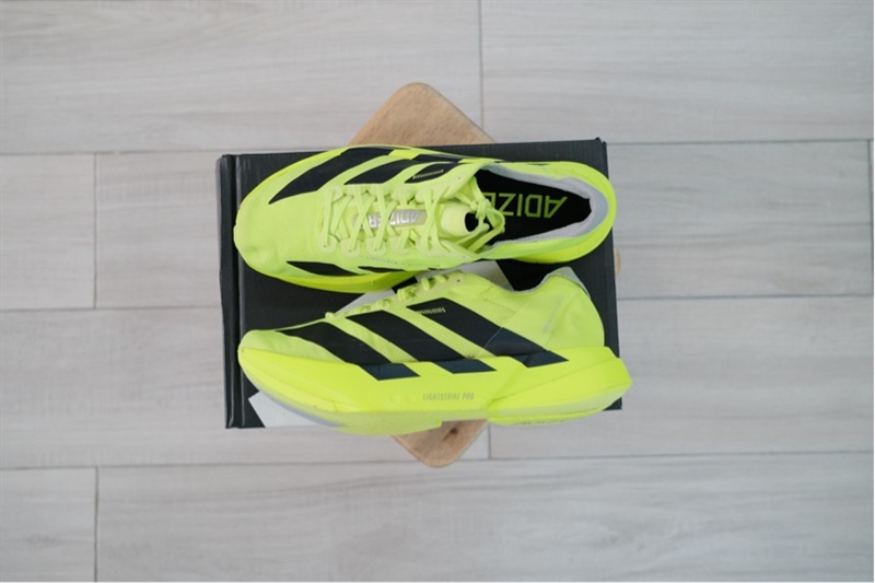Giày chạy bộ Adidas Adizero Adios Pro 4 Neon JR6364 Like new