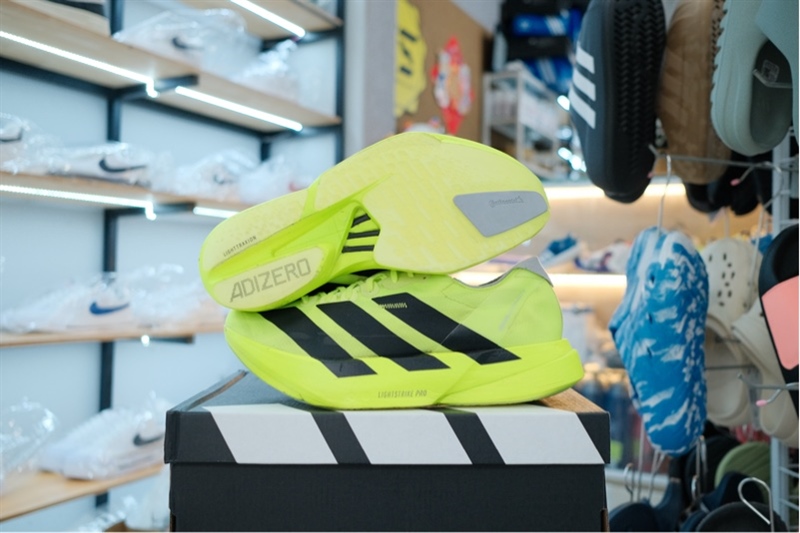Giày chạy bộ Adidas Adizero Adios Pro 4 Neon JR6364 Like new