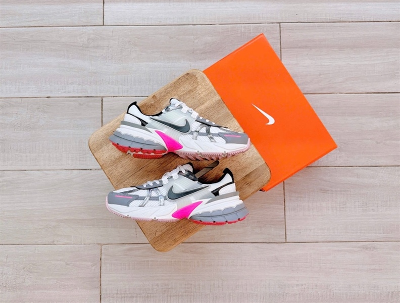 Giày Nike chính hãng V2K run Grey Pink FZ5061-001 - 36.5
