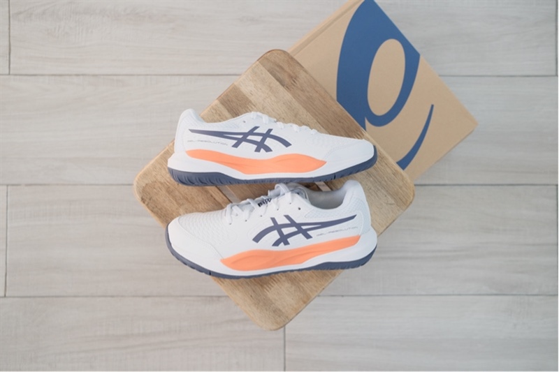 Giày Pickleball Tennis Asics Gel Resolution X GS 1044A081-110 - 36