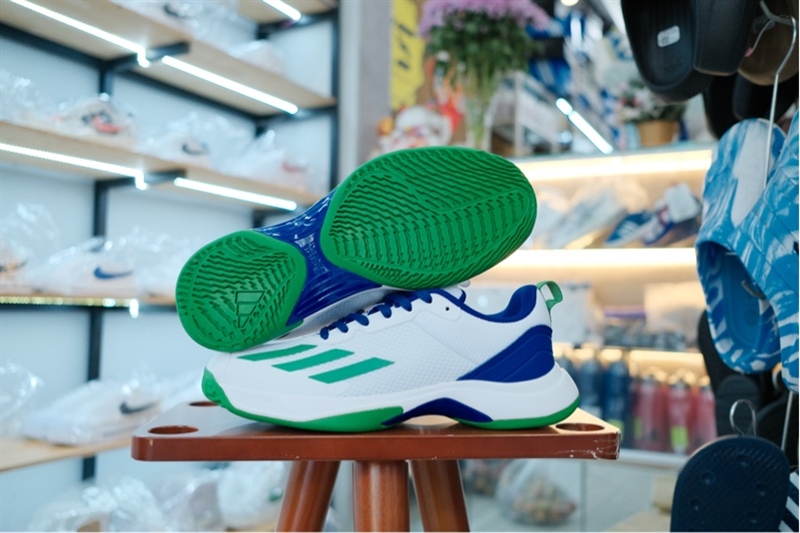 Giày Tennis Pickleball Adidas Acer M White Green JK1210