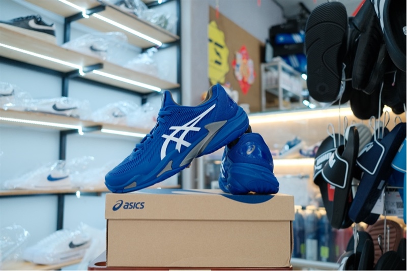 Giày Tennis Pickleball Asics Court FF 3 Cobalt 1041A370-403