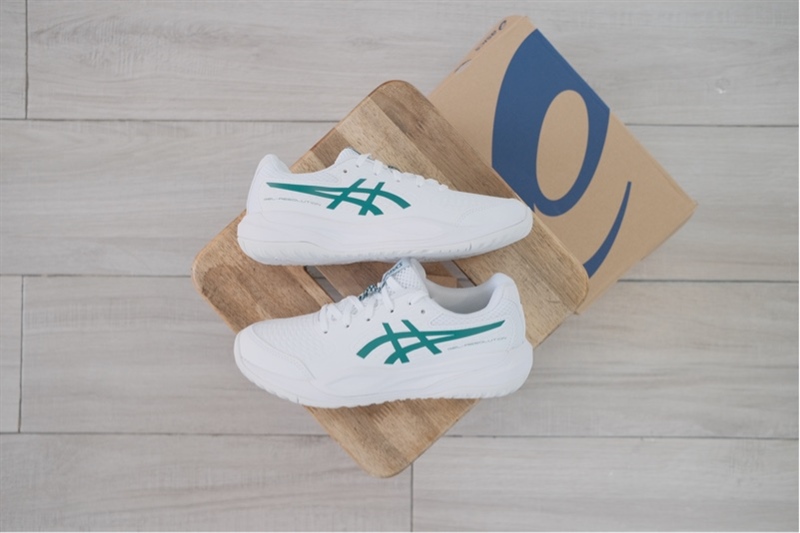 Giày Tennis Pickleball Asics Gel Resolution X White 1044A081-101 - 36