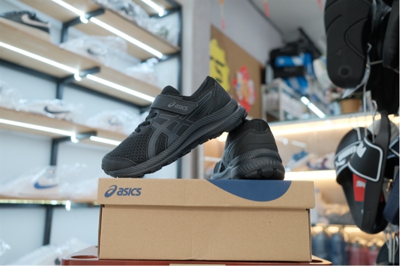 Giày thể thao trẻ em Asics Gel Contend 8 Black 1011A258