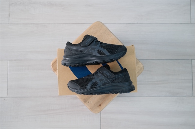 Giày thể thao trẻ em Asics Gel Contend 8 Black 1011A258