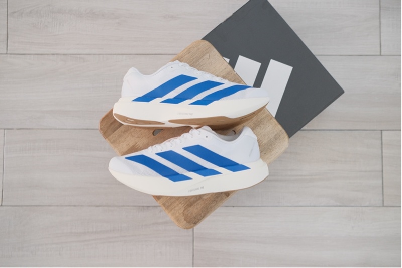 Giày chạy bộ Adidas Adizero Evo SL White Blue JS4494