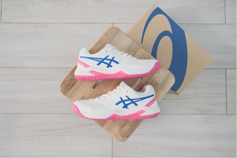 Giày Pickleball Tennis Asics Dedicate 8 Cream Pink 1042A237-105