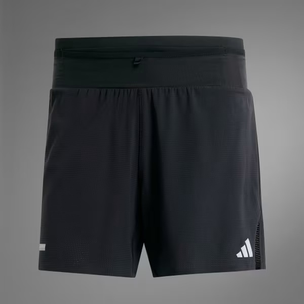 Quần Short chạy bộ Adidas HEAT.DRY utimate Black IT3508