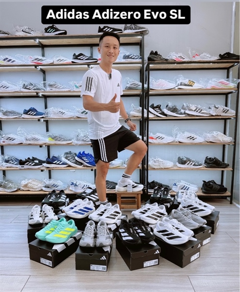 Giày chạy bộ Adidas Adizero Evo SL JH6206 Likenew