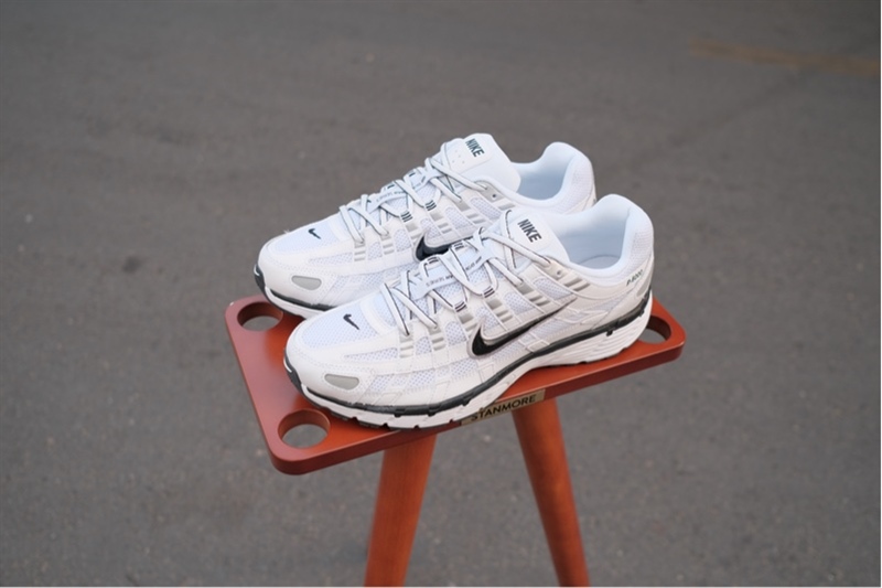 Giày Nike P-6000 White Black Silver CD6404-107