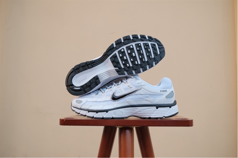 Giày Nike P-6000 White Black Silver CD6404-107