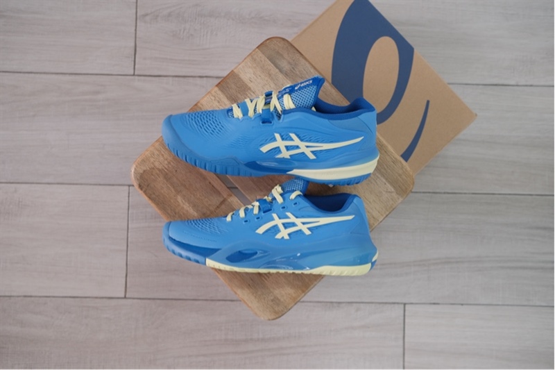Giày Pickleball Tennis Asics Gel Resolution X Blue 1042A279-400
