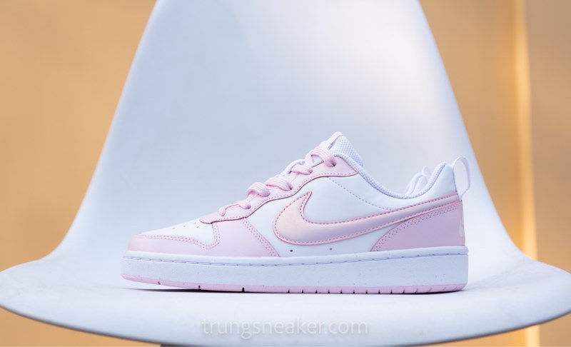 Giày Nike Court Borough 2 White Pink Pastel DV5456-105