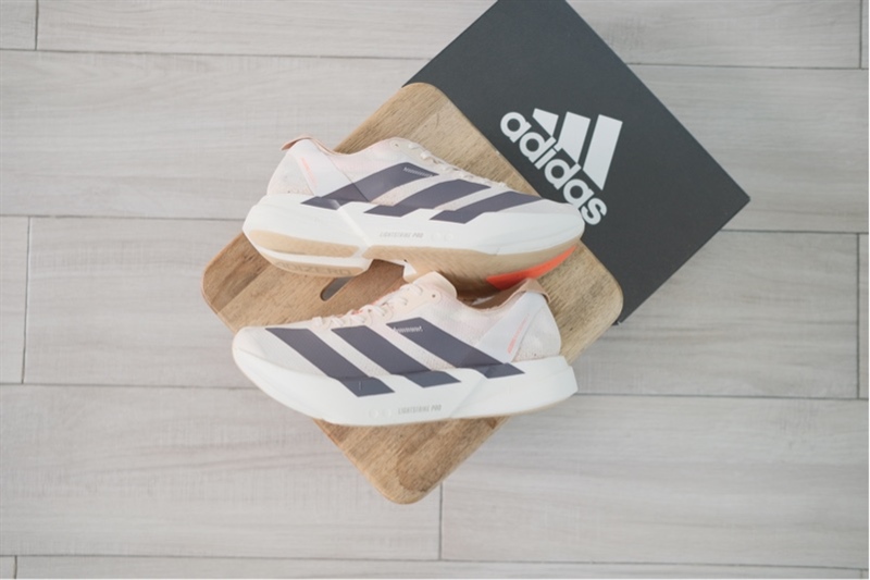Giày chạy bộ Adidas Adizero Pro 4 Chalk White JR6367 Like New
