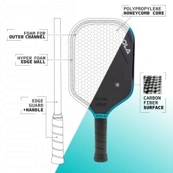 Vợt Pickleball JOOLA BEN JOHNS PERSEUS 3S 14MM Vợt Pickleball JOOLA BEN JOHNS PERSEUS 3S 14MM