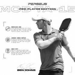 Vợt Pickleball JOOLA PERSEUS 16MM MOD TA-15 PRO Player Edition