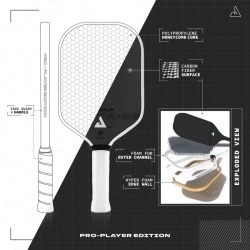 Vợt Pickleball JOOLA PERSEUS 16MM MOD TA-15 PRO Player Edition