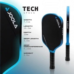 Vợt Pickleball JOOLA SIMONE JARDIM HYPERION 3S 16MM