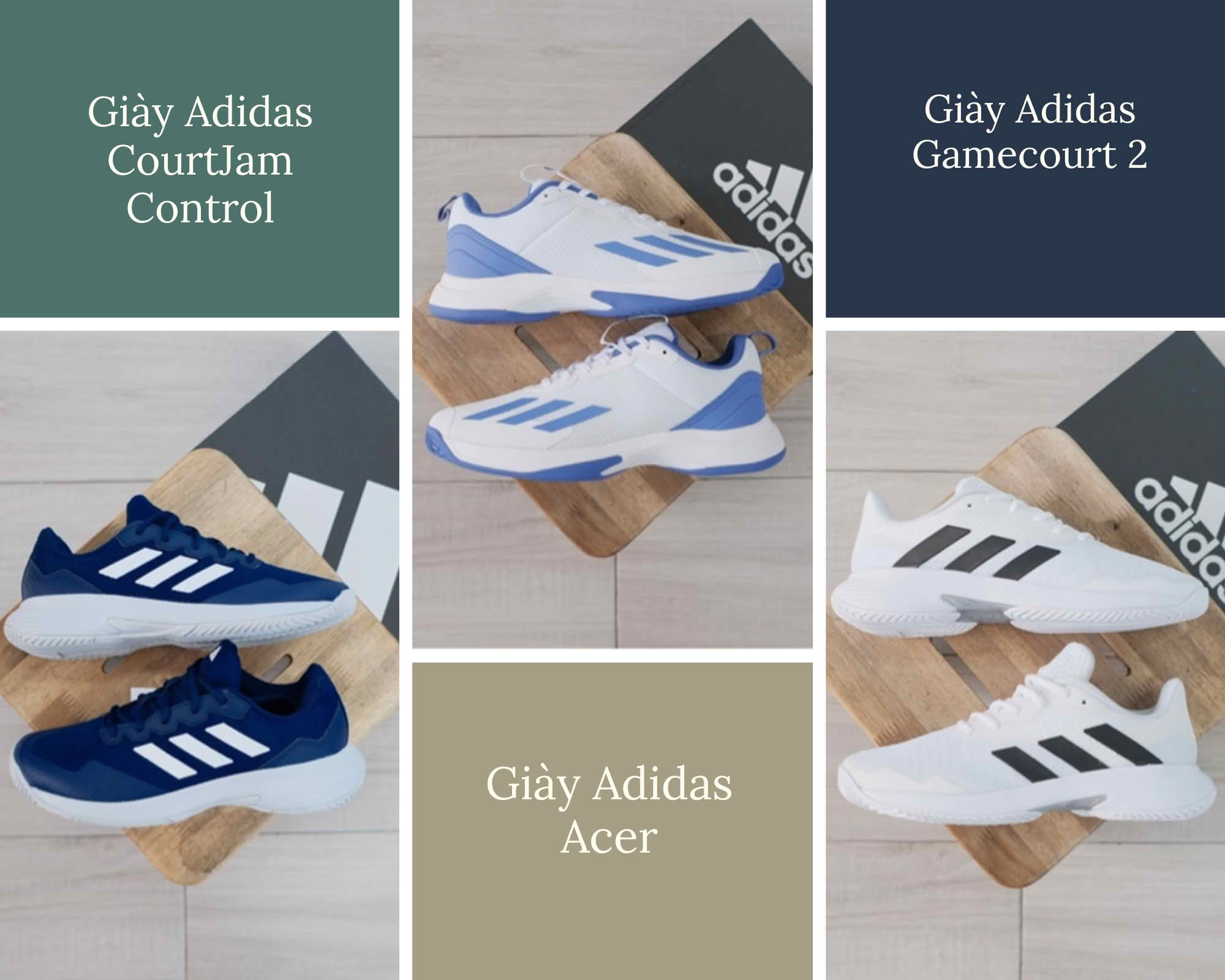 9 mau giay pickleball duoi 2 trieu hot trend 2025 2