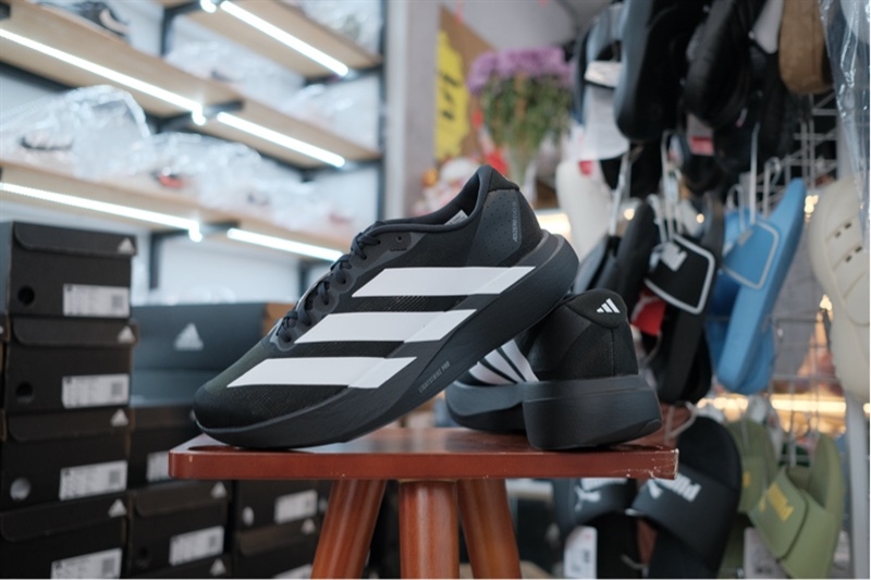 Giày chạy bộ Adidas Adizero Evo SL black JP7149 Like new