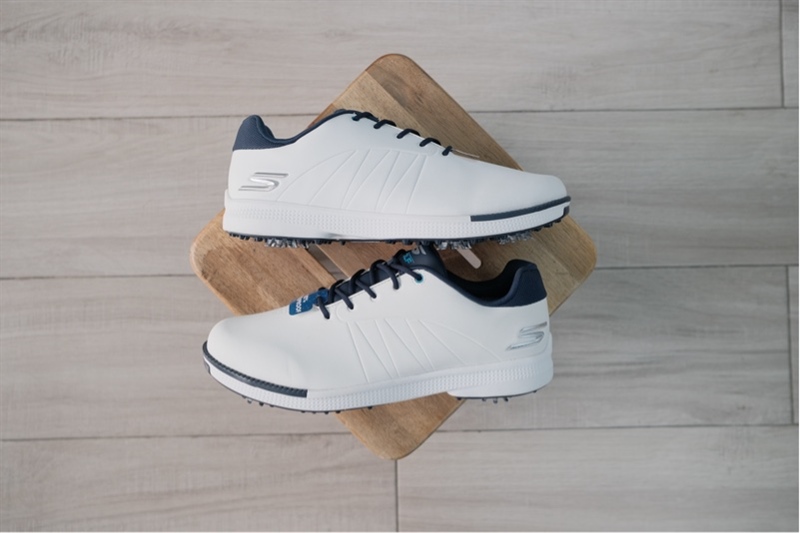 Giày Golf Skechers chính hãng White Navy Waterproof - 42