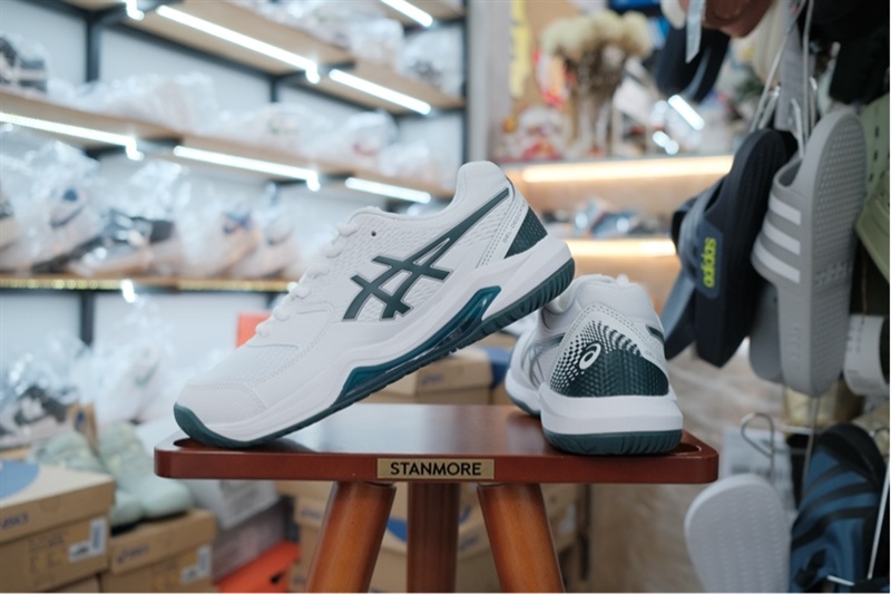 Giày Pickleball Tennis Asics Gel Dedicate 8 Green 1041A408-104