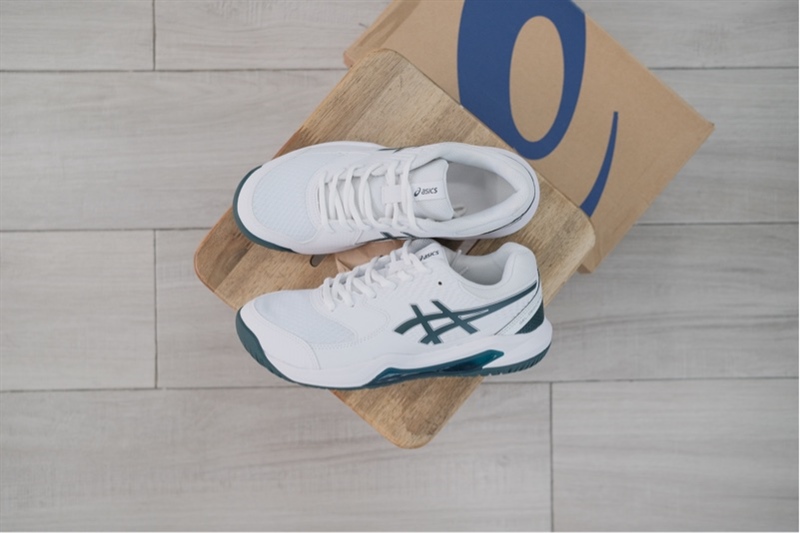 Giày Pickleball Tennis Asics Gel Dedicate 8 Green 1041A408-104