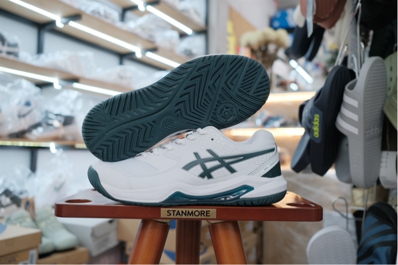 Giày Pickleball Tennis Asics Gel Dedicate 8 Green 1041A408-104