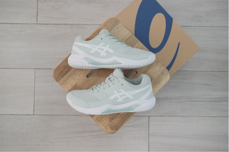 Giày Pickleball Tennis Asics Gel Dedicate 8 Matcha 1042A237-300 - 36