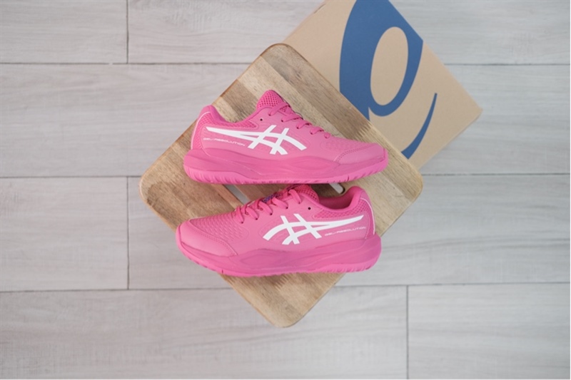Giày Pickleball Tennis Asics Gel Resolution X Gs Rose 1044A081-700