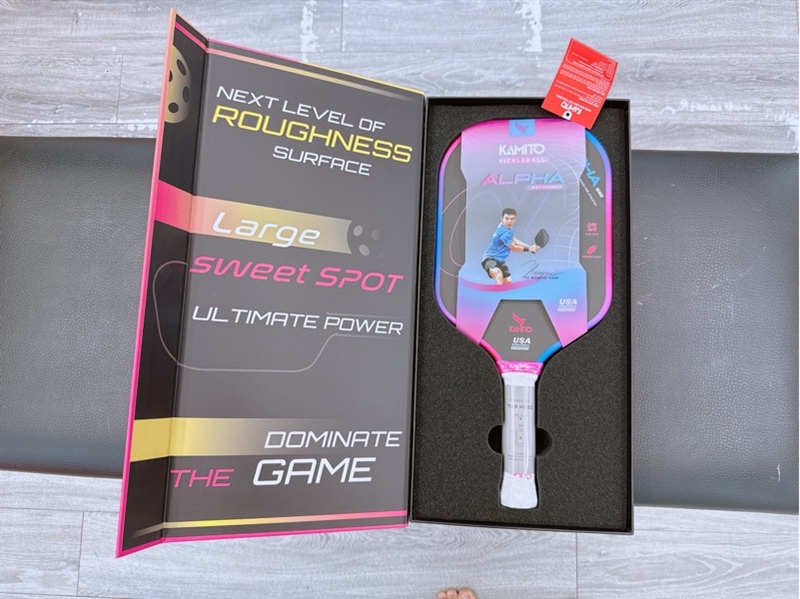 Vợt Pickleball Kamito Alpha 16mm KMVPK250112 Vợt Pickleball Kamito Alpha 16mm KMVPK250112