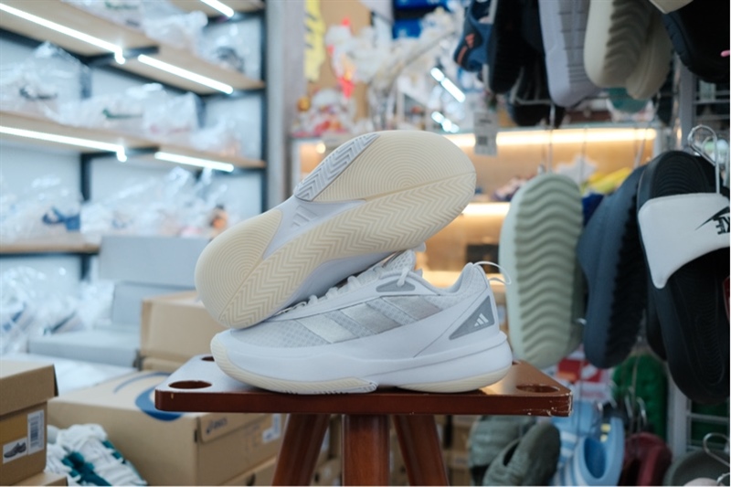 Giày bóng rổ Adidas Subzone White Silver JQ7807