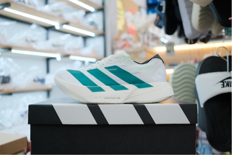 Giày chạy bộ Adidas Adizero Adios Pro 4 White Teal JR1247