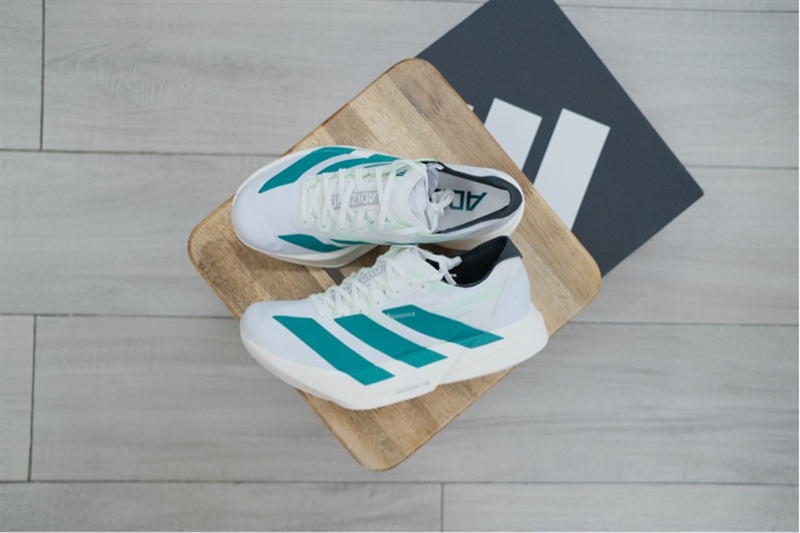 Giày chạy bộ Adidas Adizero Adios Pro 4 White Teal JR1247