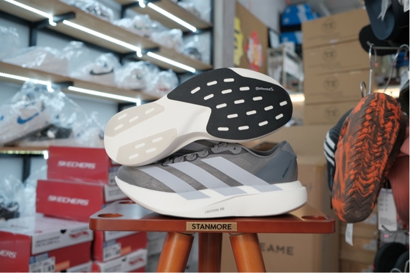 Giày chạy bộ Adidas Adizero Evo SL Grey Four JS4489