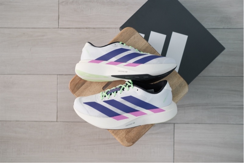Giày chạy bộ Adidas Adizero Evo SL White Purple JS4485 - 43