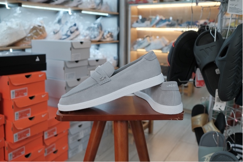 Giày Lacoste Slip on Cochet Suede Loafers 749CMA004525Y